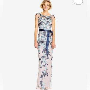Adrianna Papell Sleeveless Gown for Wedding Guests